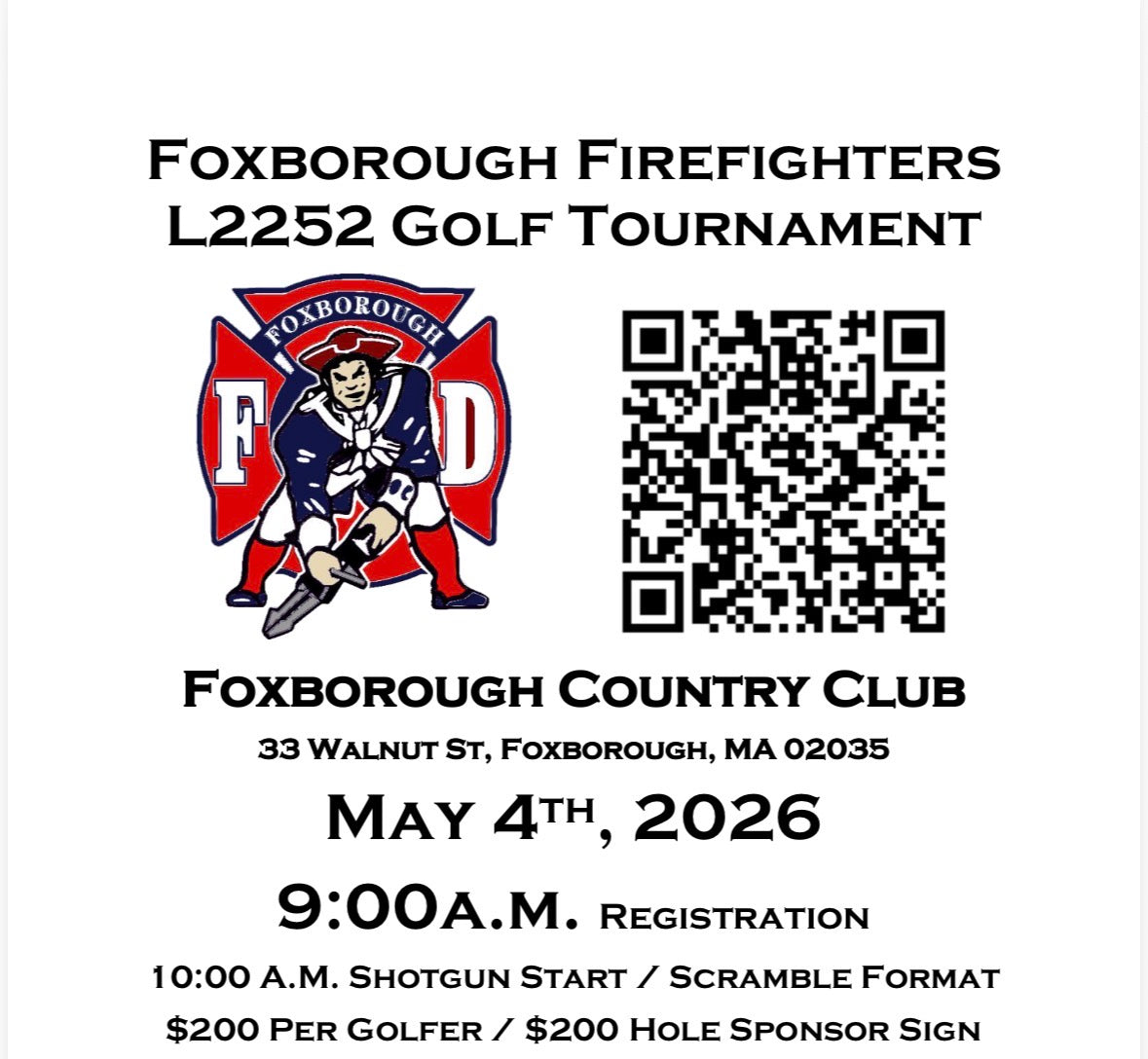 2026 Golf Tournament Player